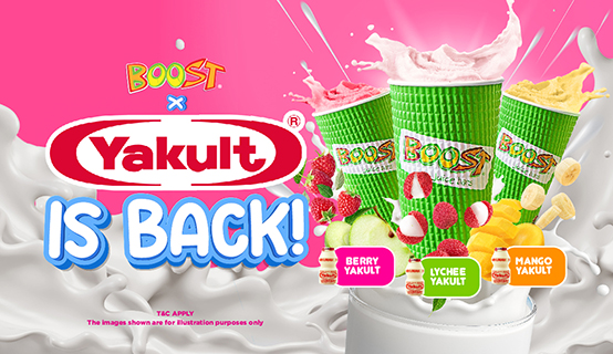 YAKULT is back!