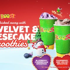 Red Velvet & Cheesecake Smoothies