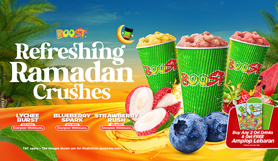 Boost is here to power your Ramadan! 🌙 Boost is here to power your Ramadan! 🌙